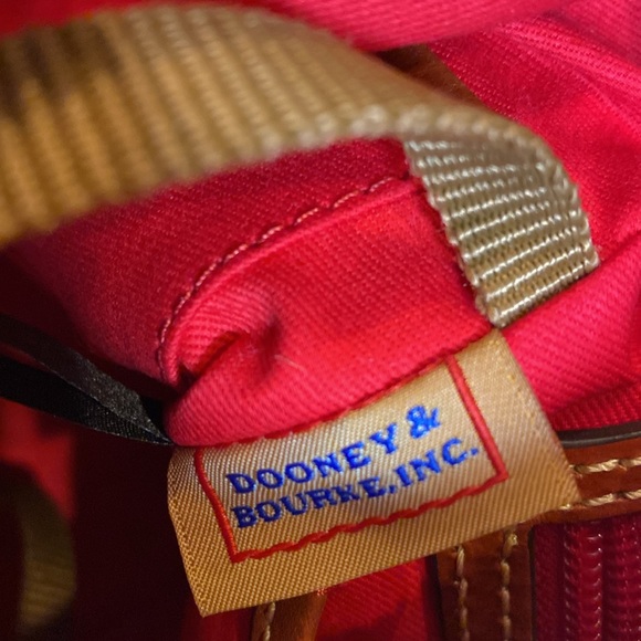 Dooney & Bourke Black Suede Crossbody Bag - Picture 11 of 12